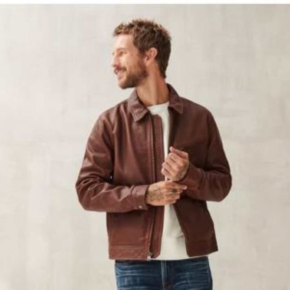 Aviator Leather Jacket